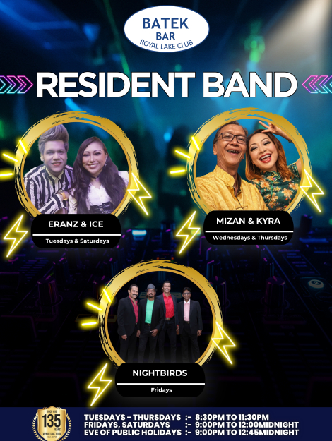 RESIDENT BAND - BATEK BAR