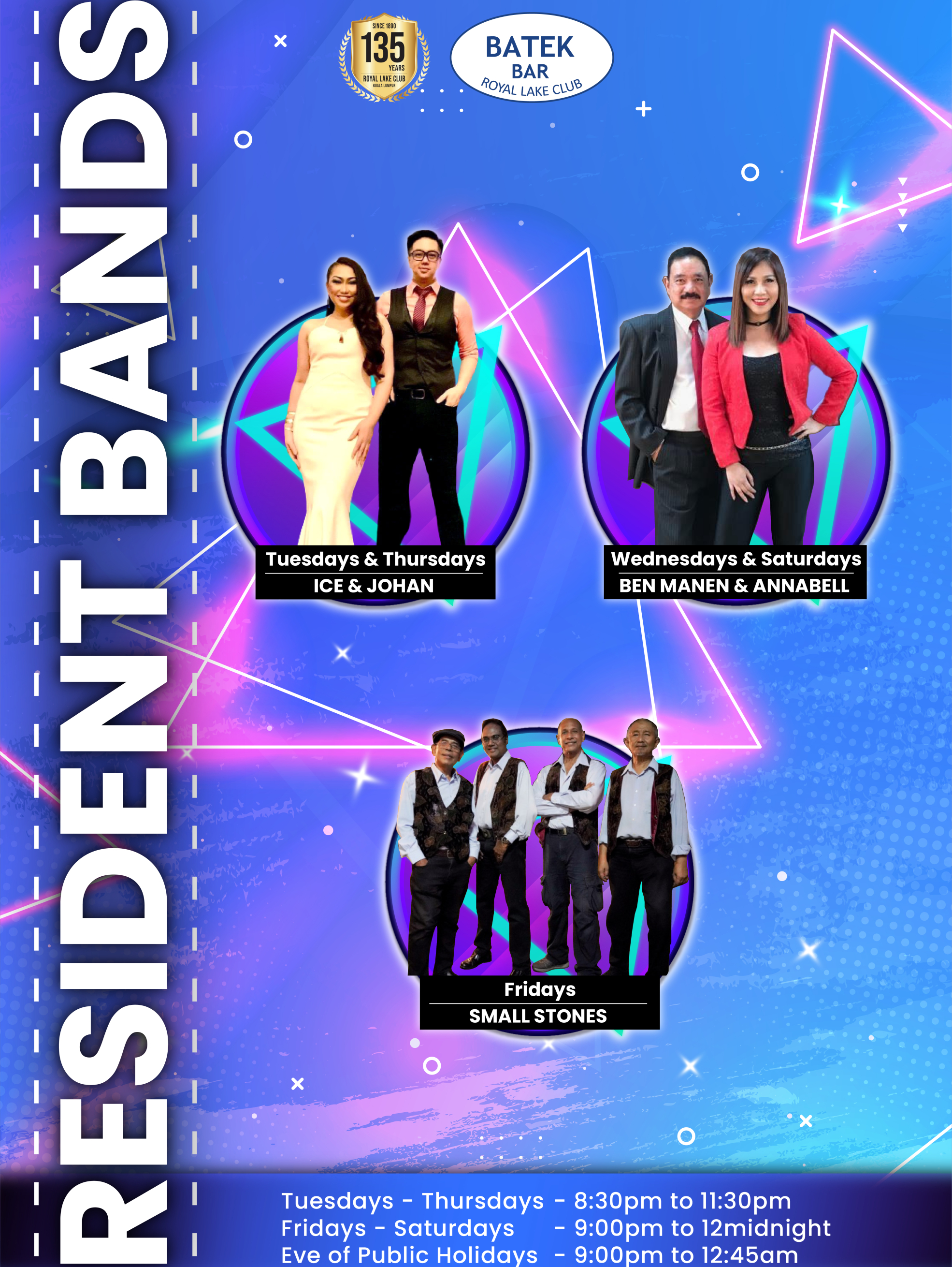 RESIDENT BANDS MAY LATEST