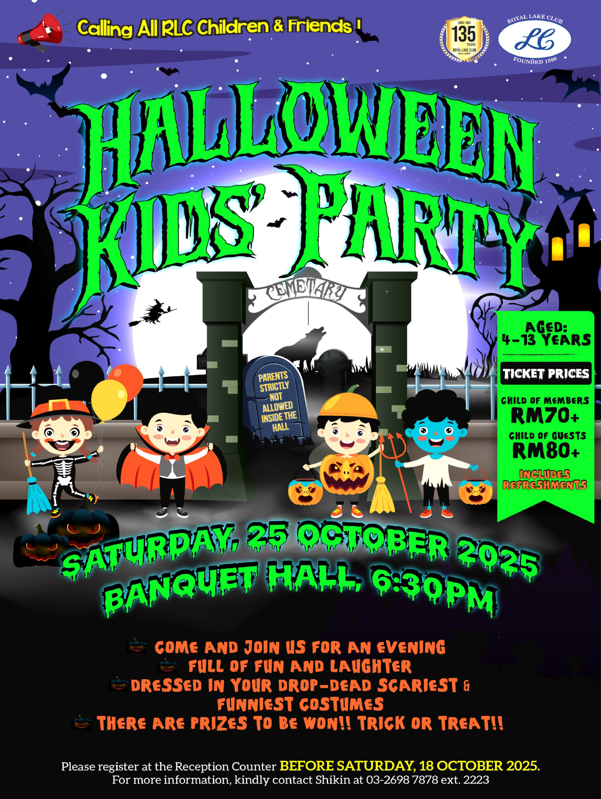 440 x 587 HALLOWEEN KIDS PARTY