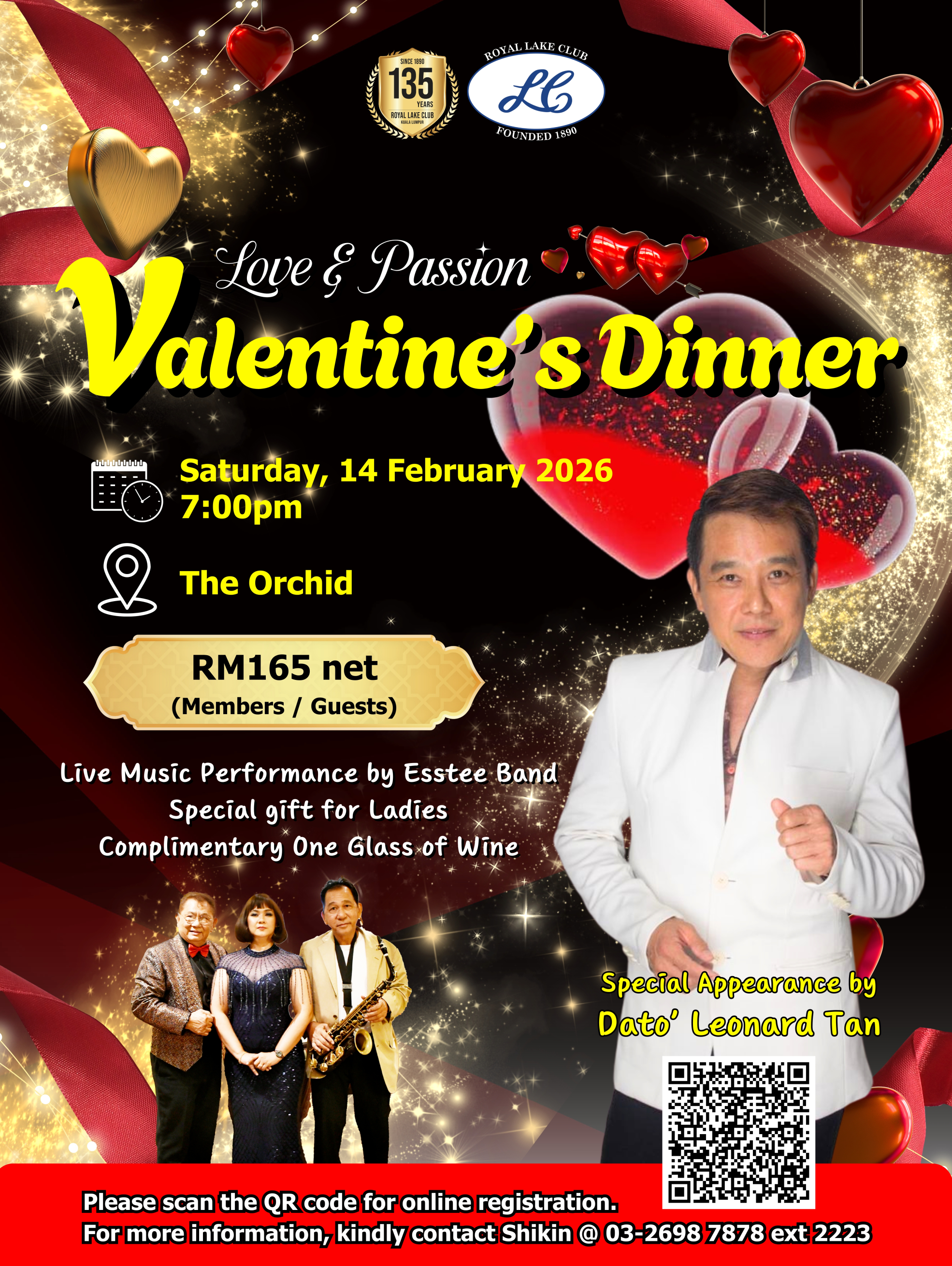 Valentine Night Dinner 2026 (440 x 587 mm)