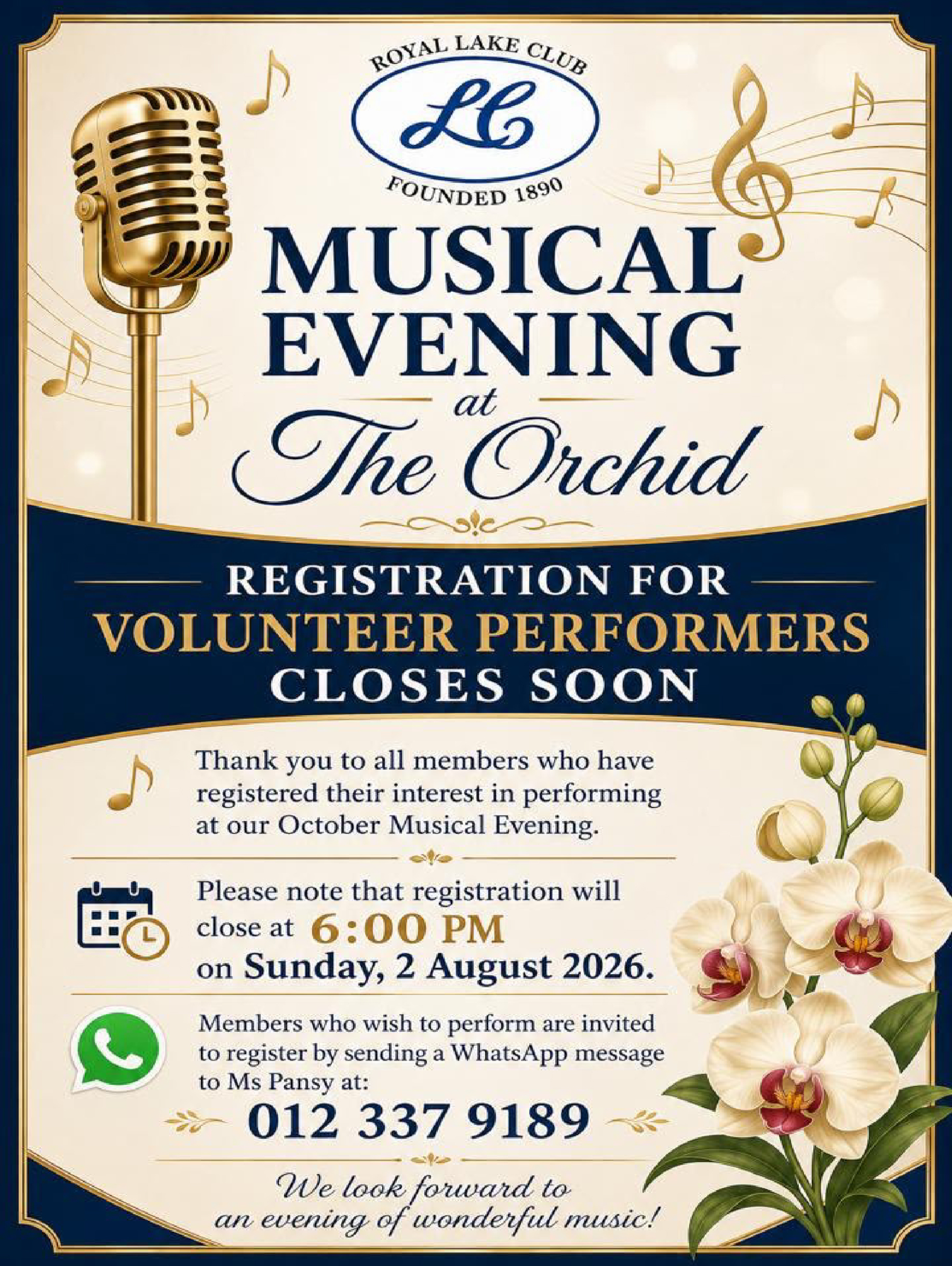 440 x 587 Musical Evening at The Orchid