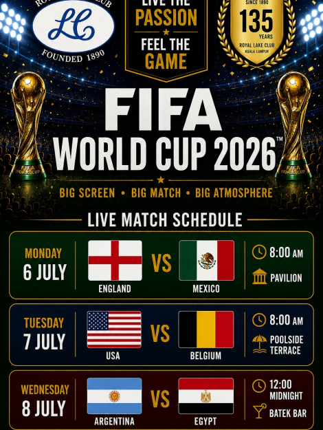 6 JULY 2026 - 8 JULY 2026