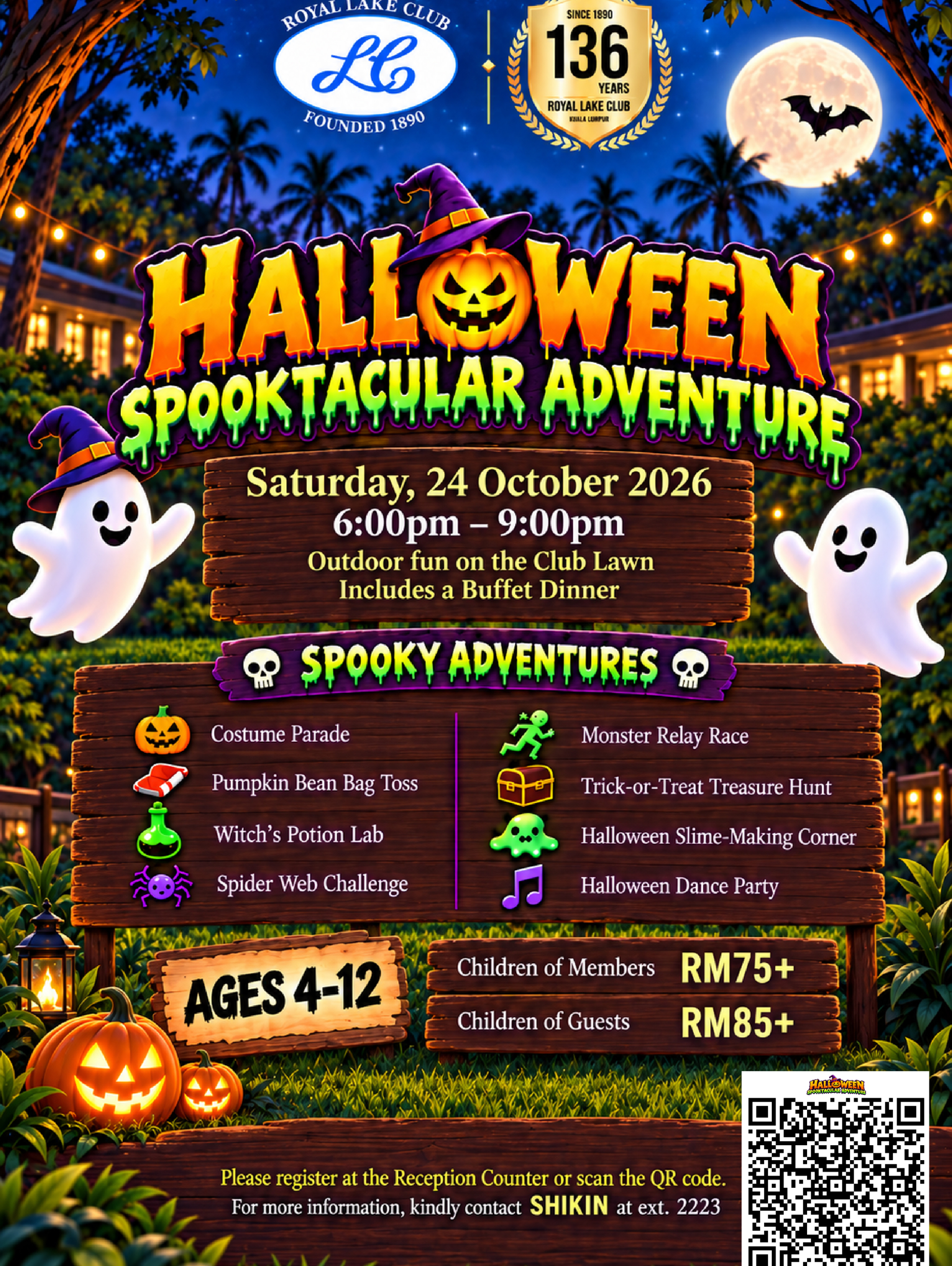 02. Halloween Spooktacular Adventure Poster
