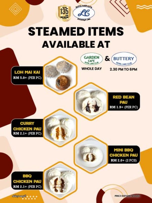 440 x 587 Steamed Items