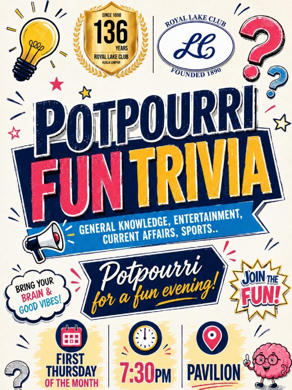 Potpourri Trivia Night Poster